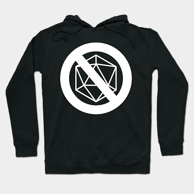 No Dice, Dark Hoodie by EverTomorrow